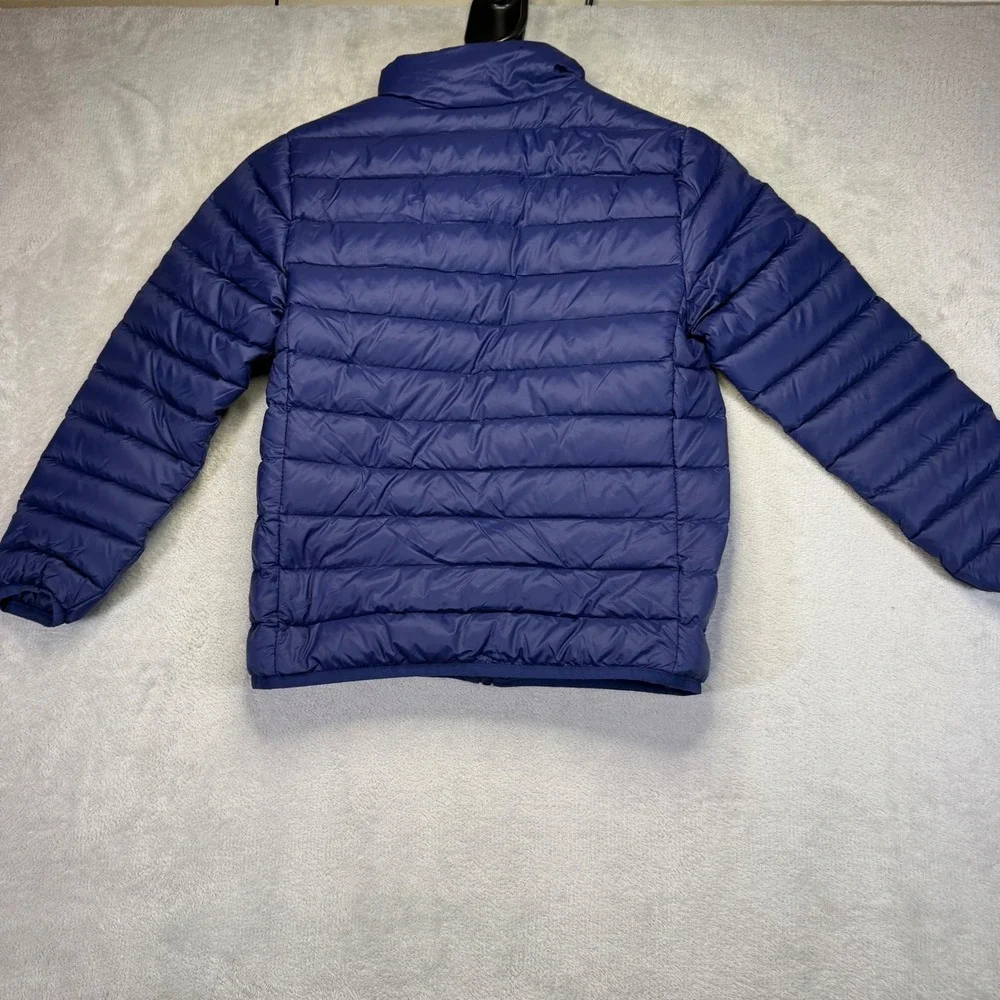 Eddie Bauer Kids Blue 650 Down Puffer Jacket Size M 7/8 E834OW903 Lightweight